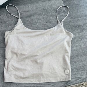 Vuori Women's Gray Spaghetti Strap Top